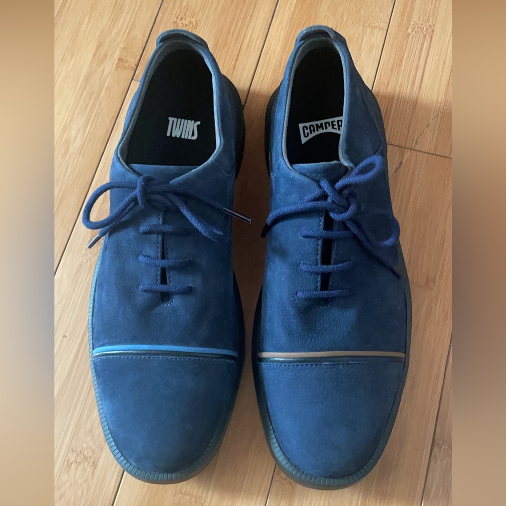 Men’s Camper blue suede Bill TWINS collection size 42